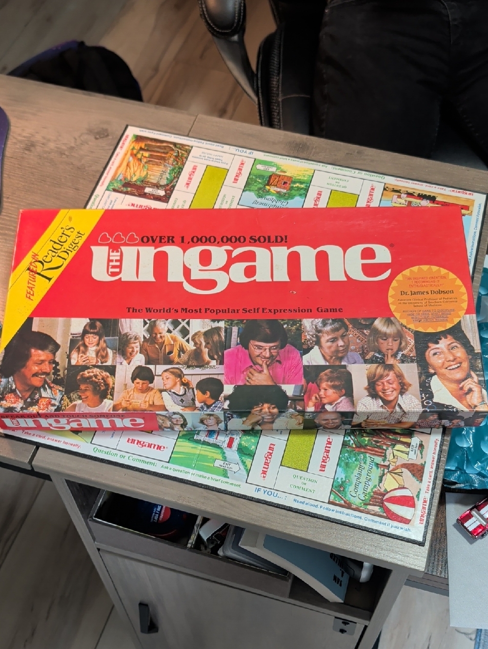 Vintage Board Game "The Ungame" With Expansion Cards For Teens